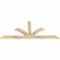 Ekena Millwork Richland Rough Sawn Timber Gable Bracket, Douglas Fir, 72"W x 30"H x 2"D x 4"F, 10/12 Pitch GBW072X30X0204RIC00RDF - alternate 5